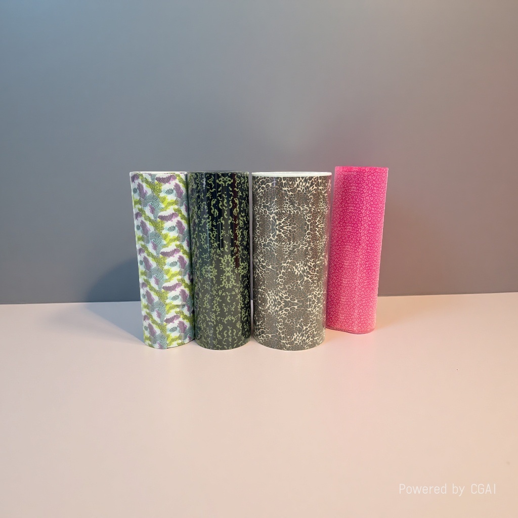 The manufacturer wholesals a wide variety of styles of scallion powder engraved film Application Scenario