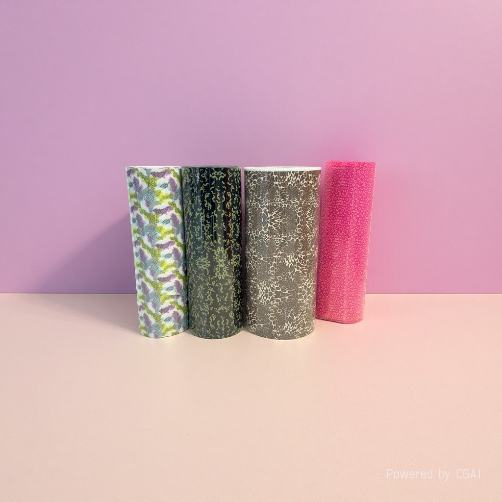 The manufacturer wholesals a wide variety of styles of scallion powder engraved film details Picture