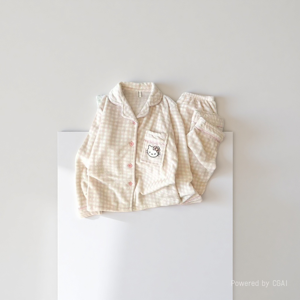 童家居服实物图