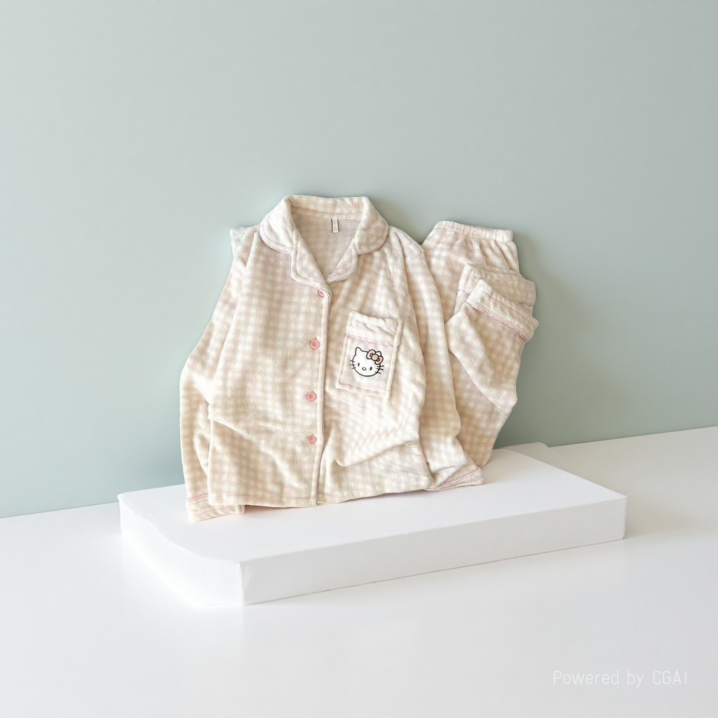 童装/儿童莫代尔棉家居服细节图