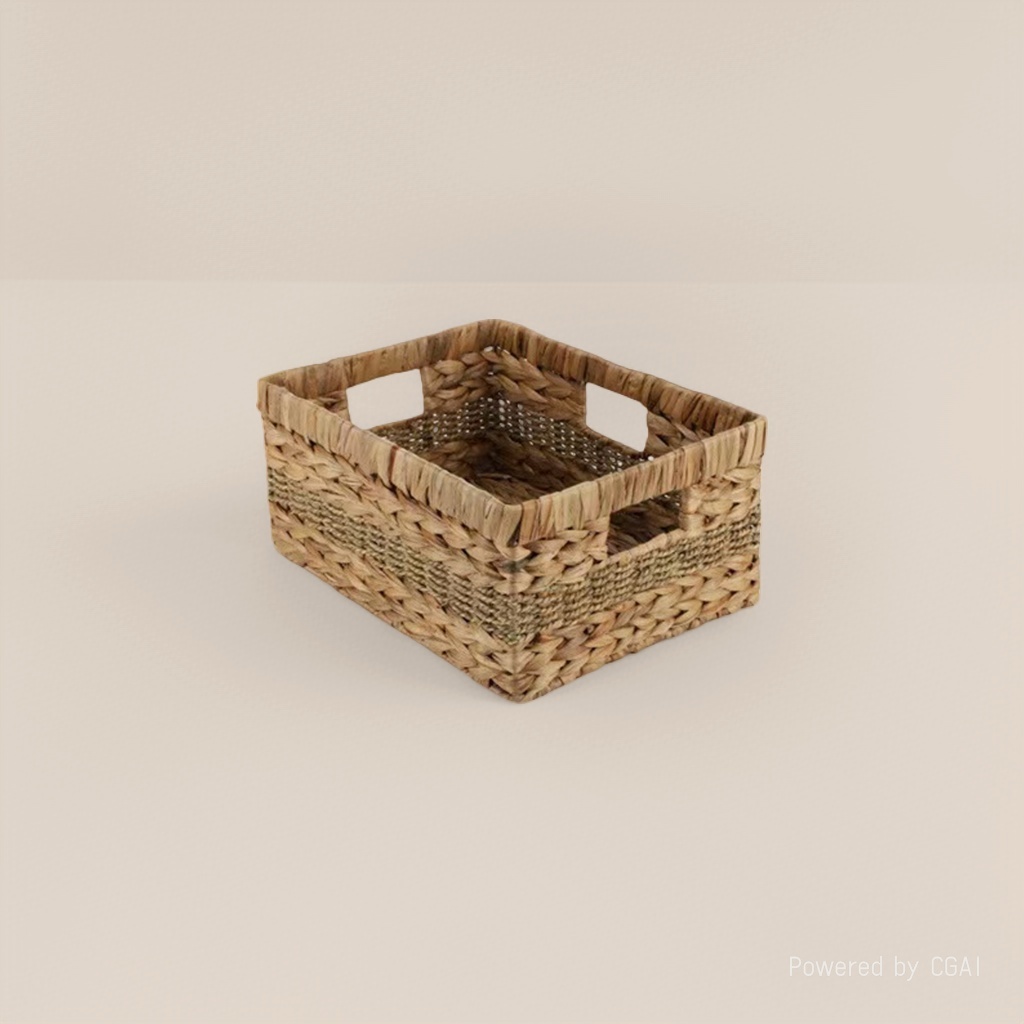 Anti-rattan woven storage basket, storage basket, laundry basket, storage basket, large-capacity household storage basket 140211501 details Picture