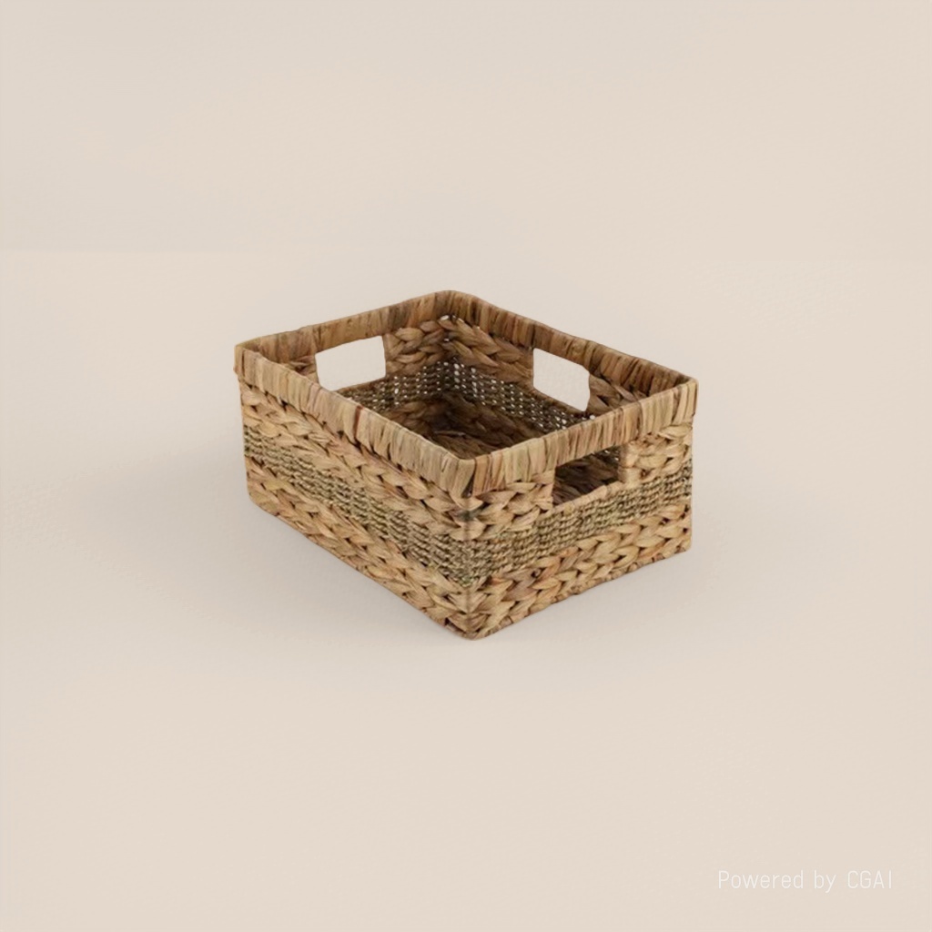 Anti-rattan woven storage basket, storage basket, laundry basket, storage basket, large-capacity household storage basket 140211501 Specification image