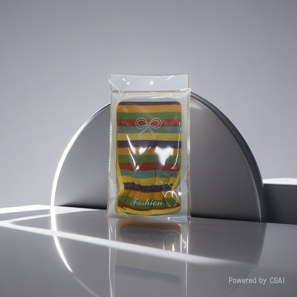 搓澡手套彩虹色搓澡巾搓泥强力搓泥手套家用搓背不伤皮肤 双面搓泥下灰
