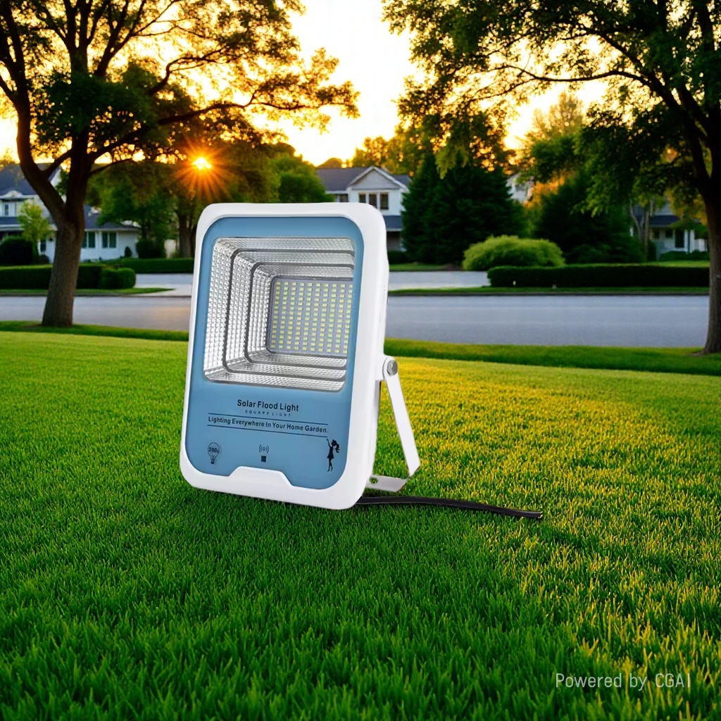 Ultra-bright IP66 waterproof 300W outdoor Led solar panel LED floodlight Specification image