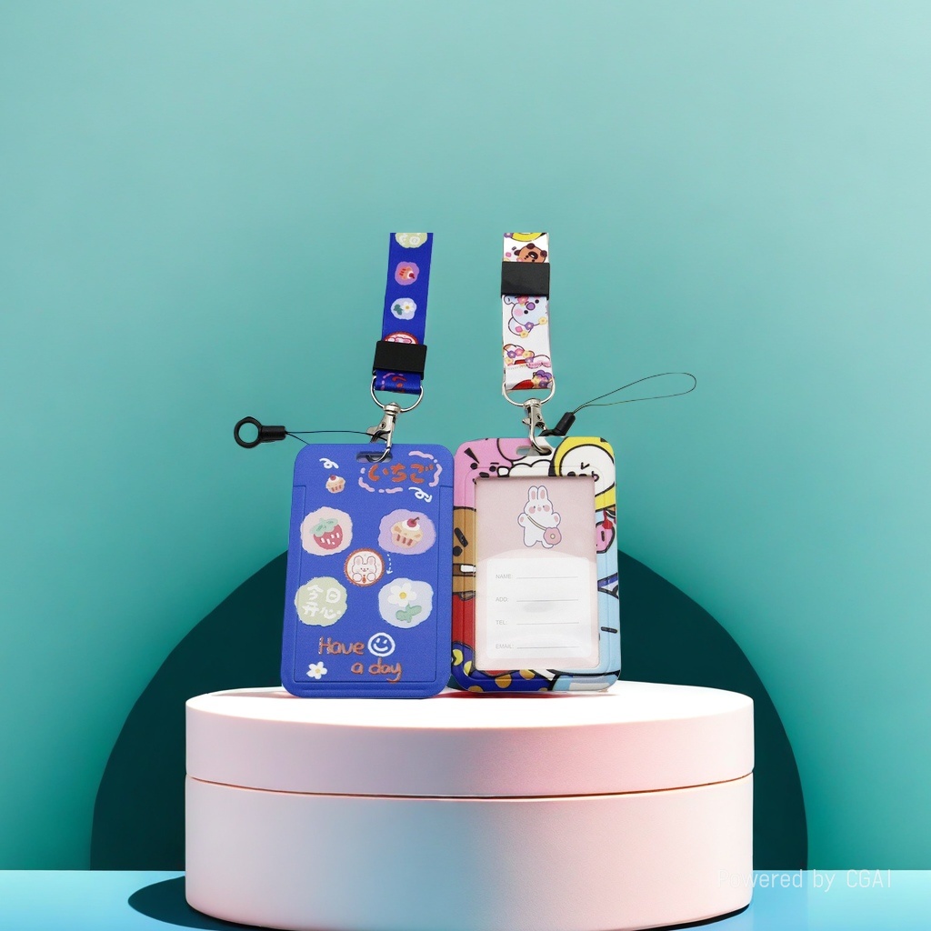 The best-selling ID card buckle, student anime cartoon card holder, lanyard, card holder, neck tag and name tag are all cute Application Scenario