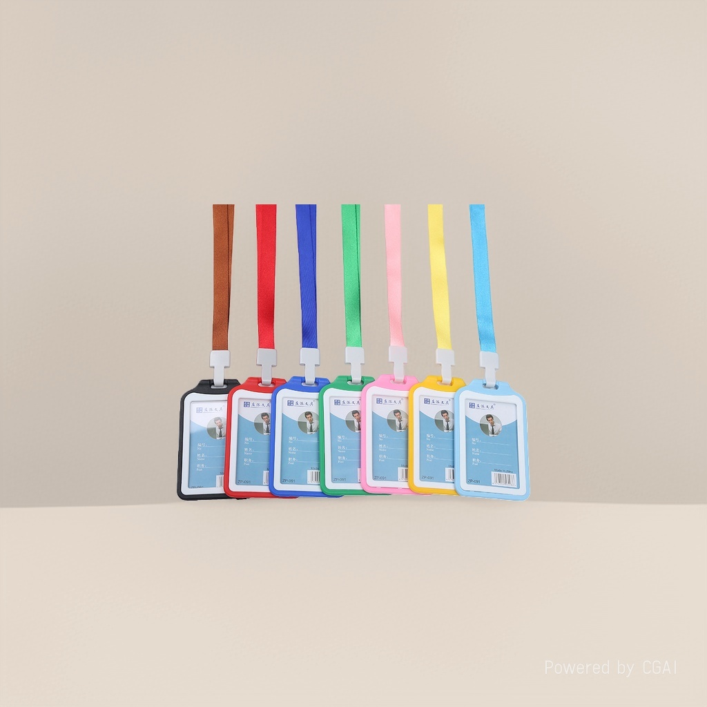 PVC soft name tag cover for work ID card holder, waterproof card and certificate, transparent exhibition ID, work ID and factory name cover Specification drawing