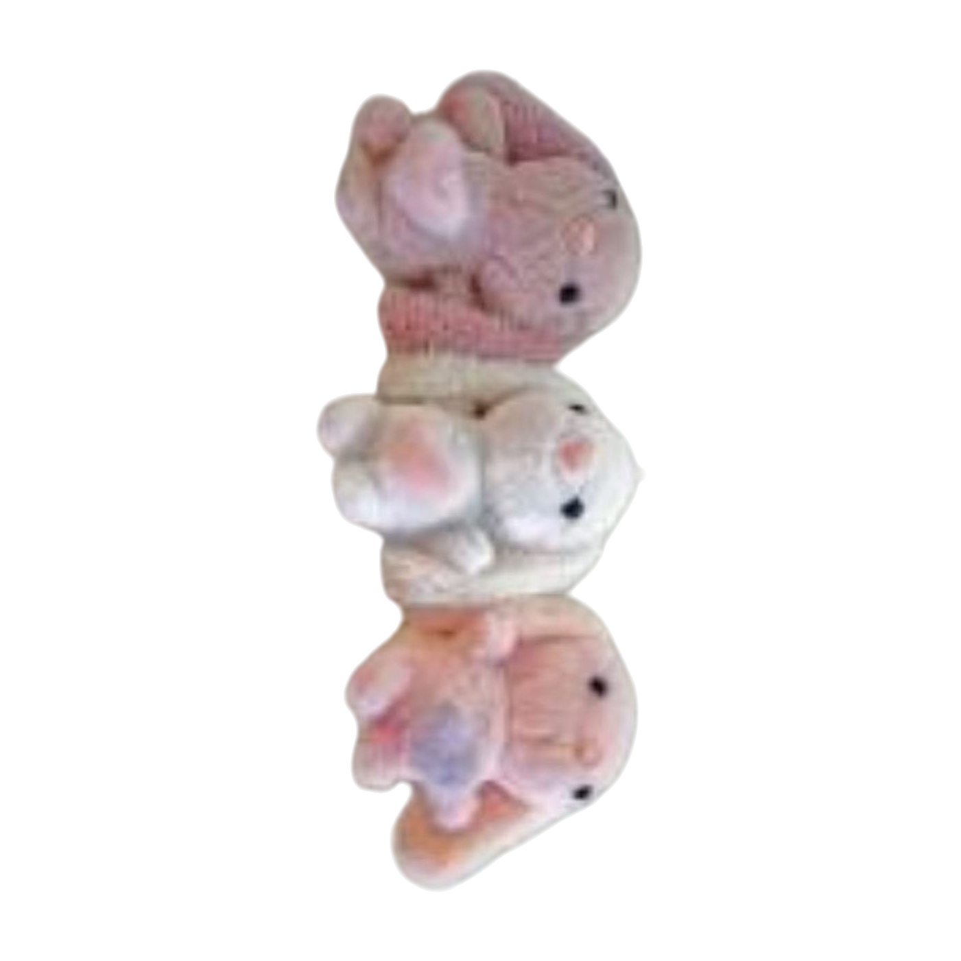 Cute cartoon rabbit plush pendants, mini dolls, keychains, girls' schoolbags, hanging decorations, claw machine dolls wholesale Item Picture