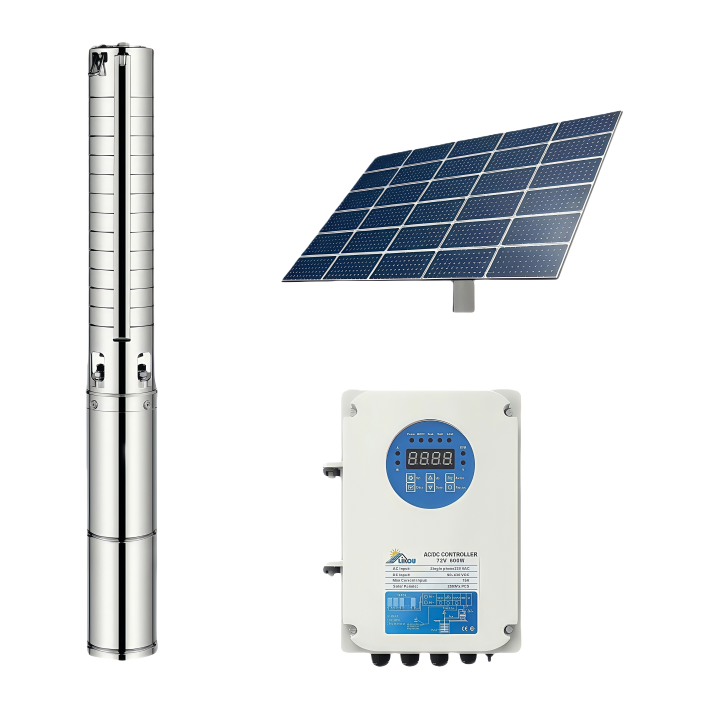 LIKOU energy-saving and environmentally friendly solar water pump, stainless steel material, ACDC household irrigation 103153896 Item Picture