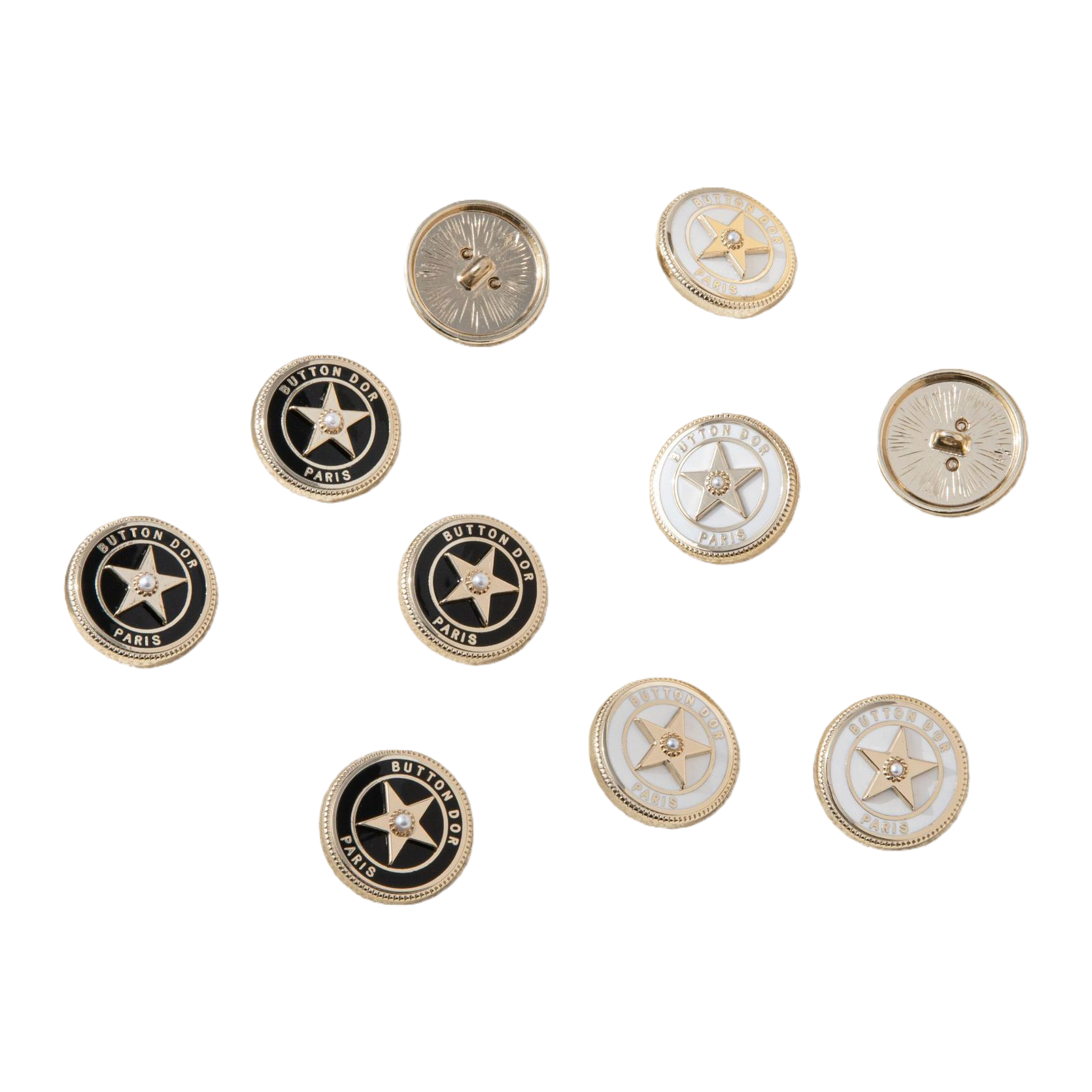Factory direct supply of metal oil-dripping buttons, high-end, fashionable, high-quality, high-legged, trendy. Factory direct supply Application Scenario