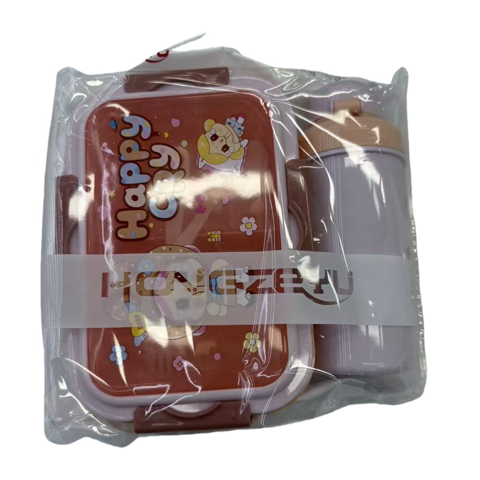 电热饭盒/保鲜盒/饭盒/饭盒便当盒/塑料保鲜盒白底实物图