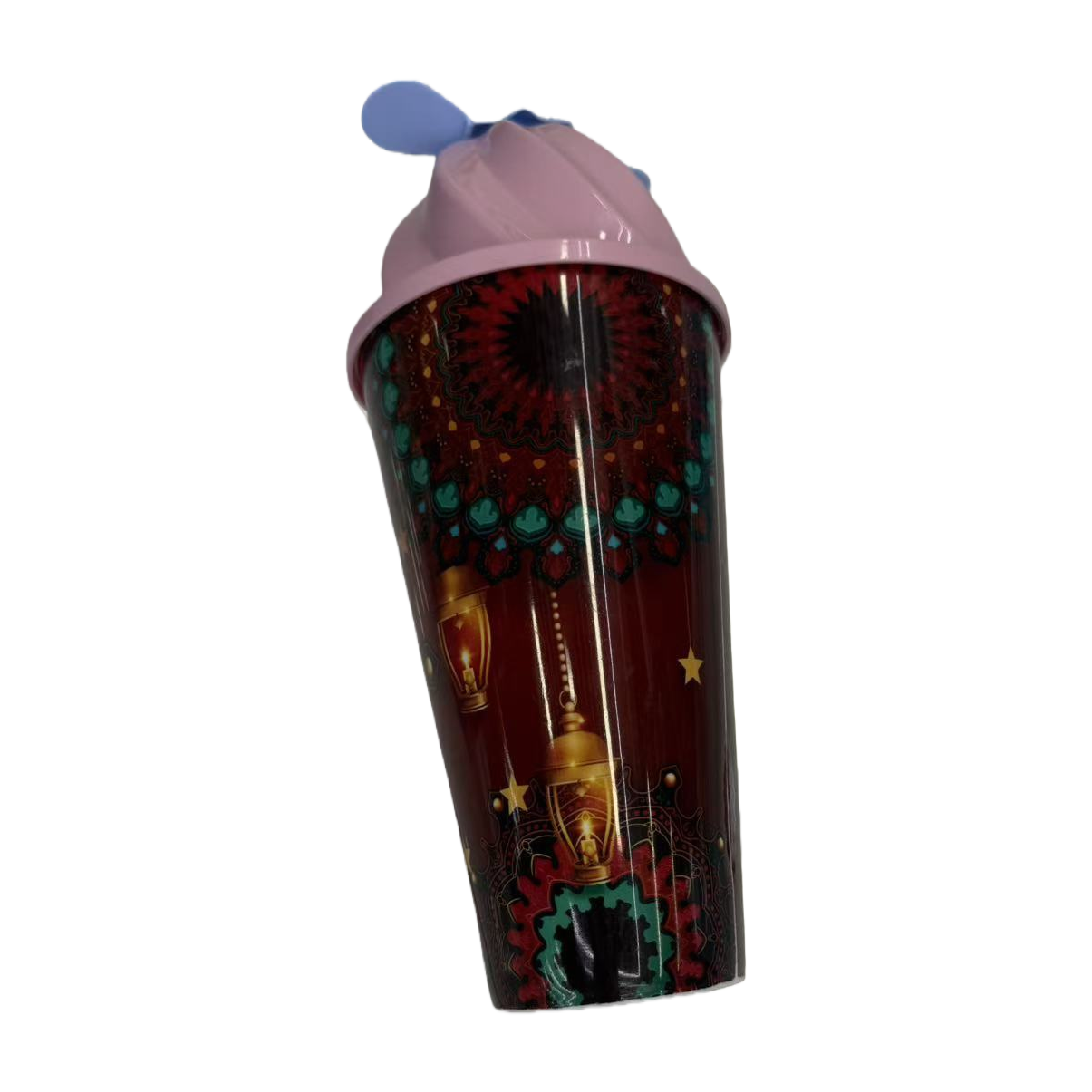 Green apple glass cup, wooden lid, thermos, 180ml, made of glass, portable and leak-proof design Item Picture