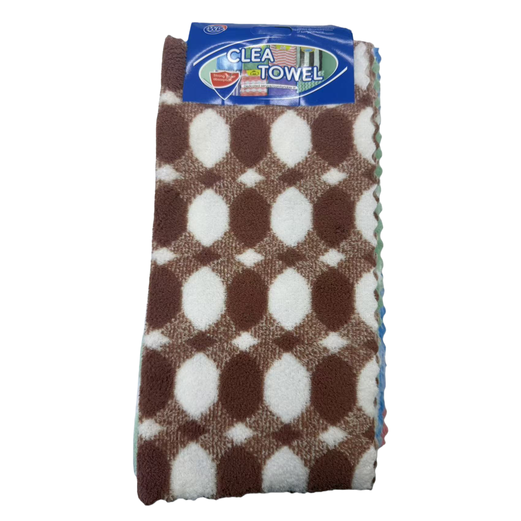 Scouring pads, fish scale cloths, dishwashing cloths, lazy cleaning cloths, and glass cleaning cloths are soft, stain-removing, and highly absorbent Item Picture