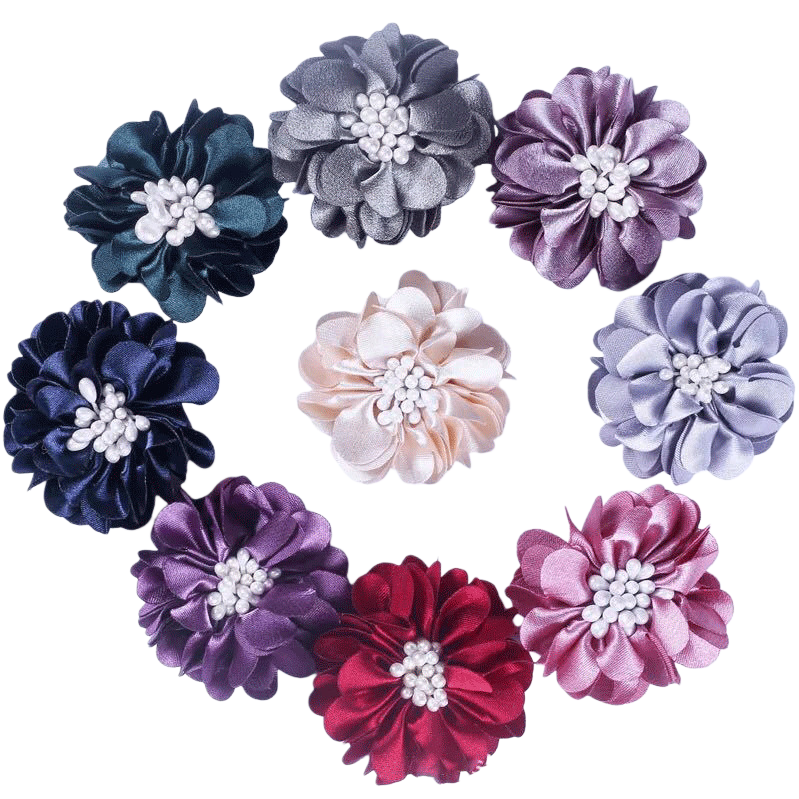 Ethnic style petal fabric handicrafts, handcrafted decorative ornaments Item Picture