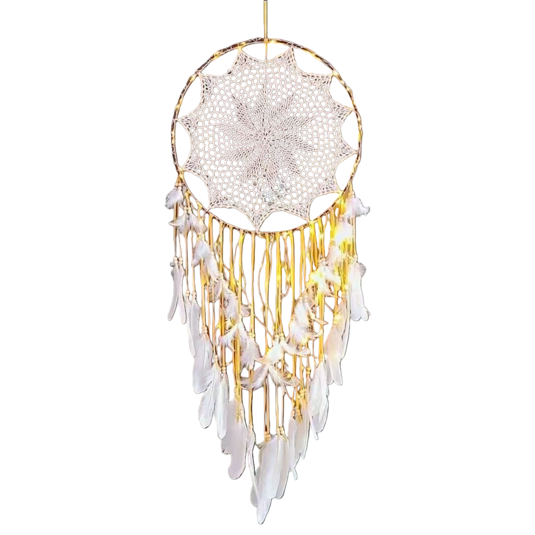 Bohemian dreamcatcher handcrafted embroidery Item Picture