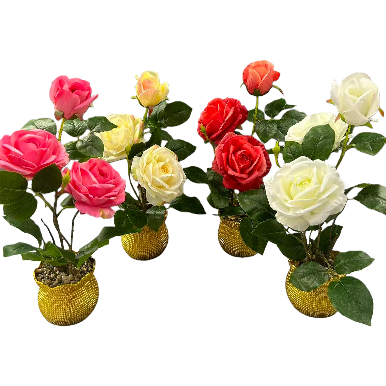 Artificial plant bonsai, artificial flowers with flowerpots, home decorations, green plant decorations, home beautification 164105761 Item Picture