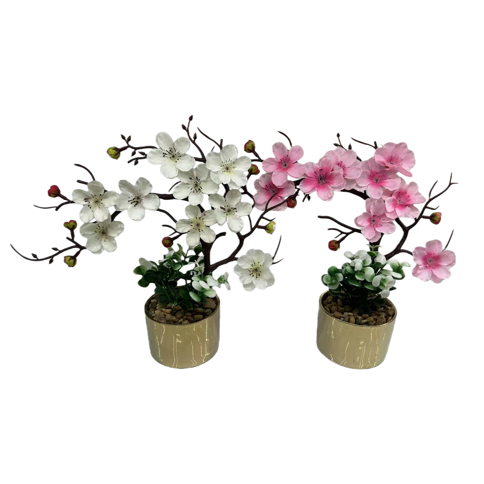 Creative simulation potted Phalaenopsis, green plant desktop decoration, simulation tree, indoor decorative plant, greening and beautification Item Picture