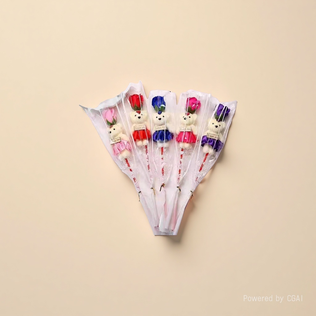 钩织/毛线太阳花/郁金香仿真花/钩织花/毛线向日葵销量产品图