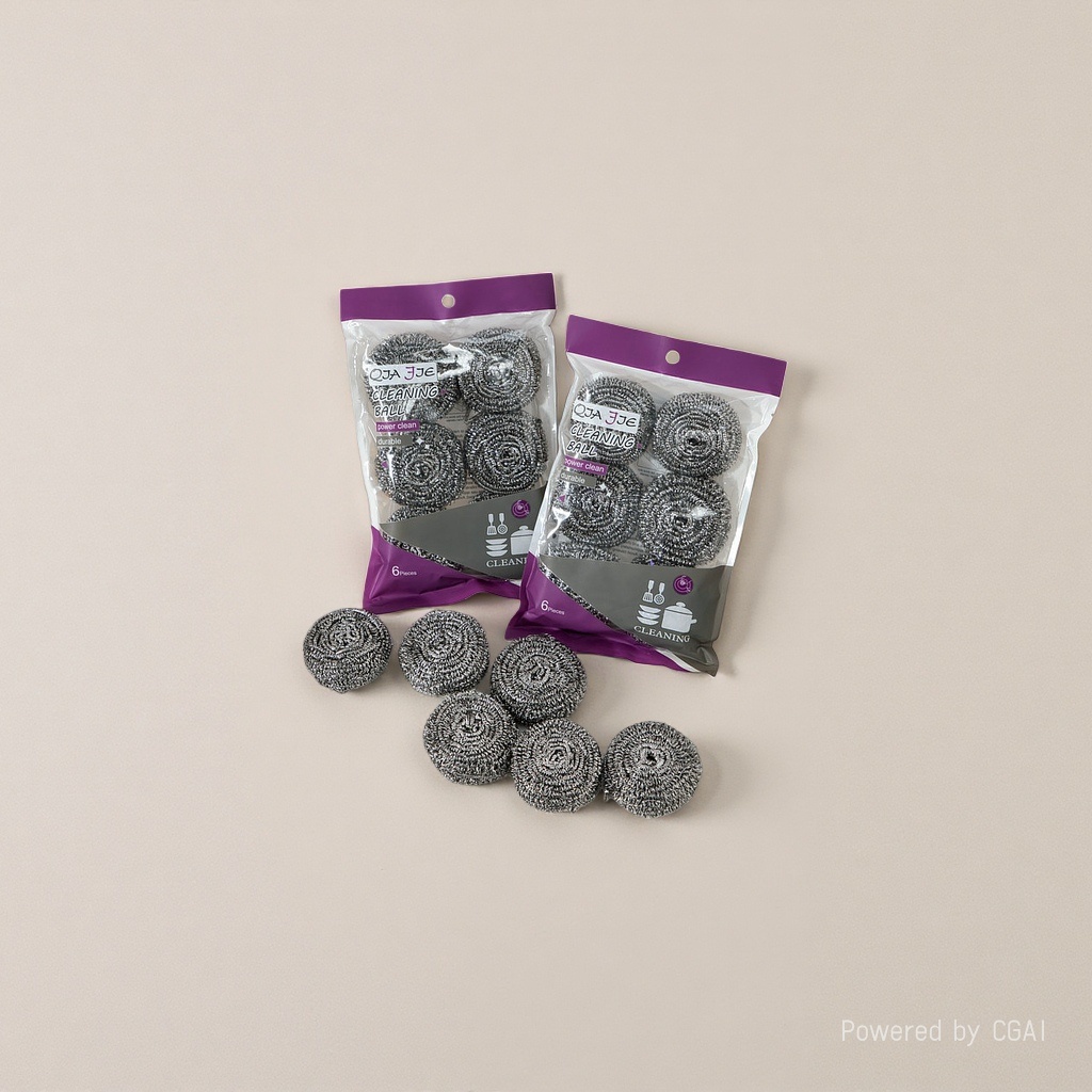 浴盐球/妙洁/清洁球/厨房清洁用品套装/钢丝球清洁球细节图