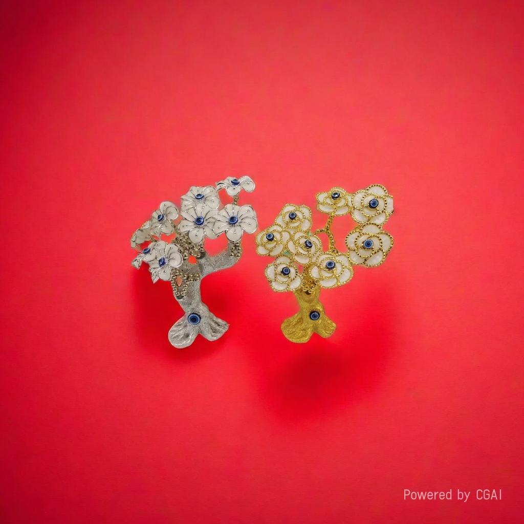 沙金金属工艺品复古摆件