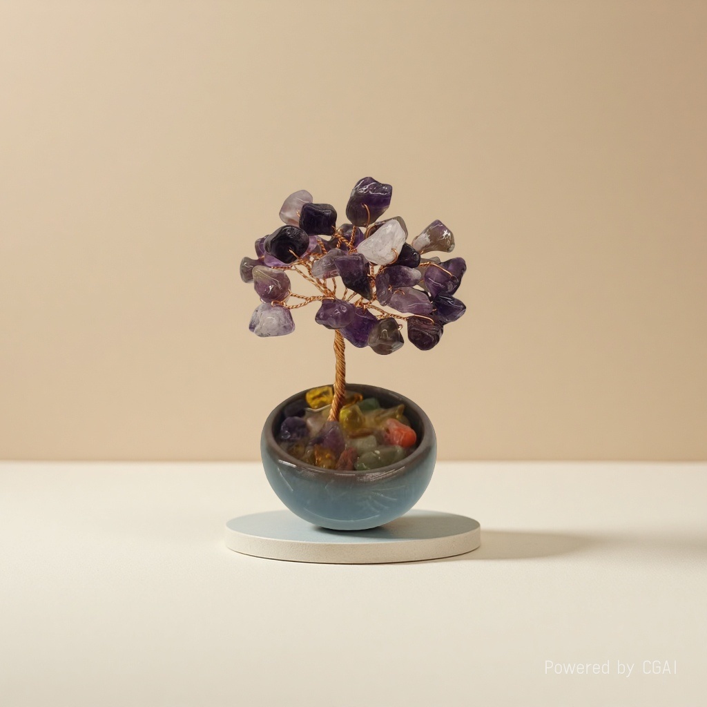 紫水晶工艺品摆件水晶原石天然水晶装饰品