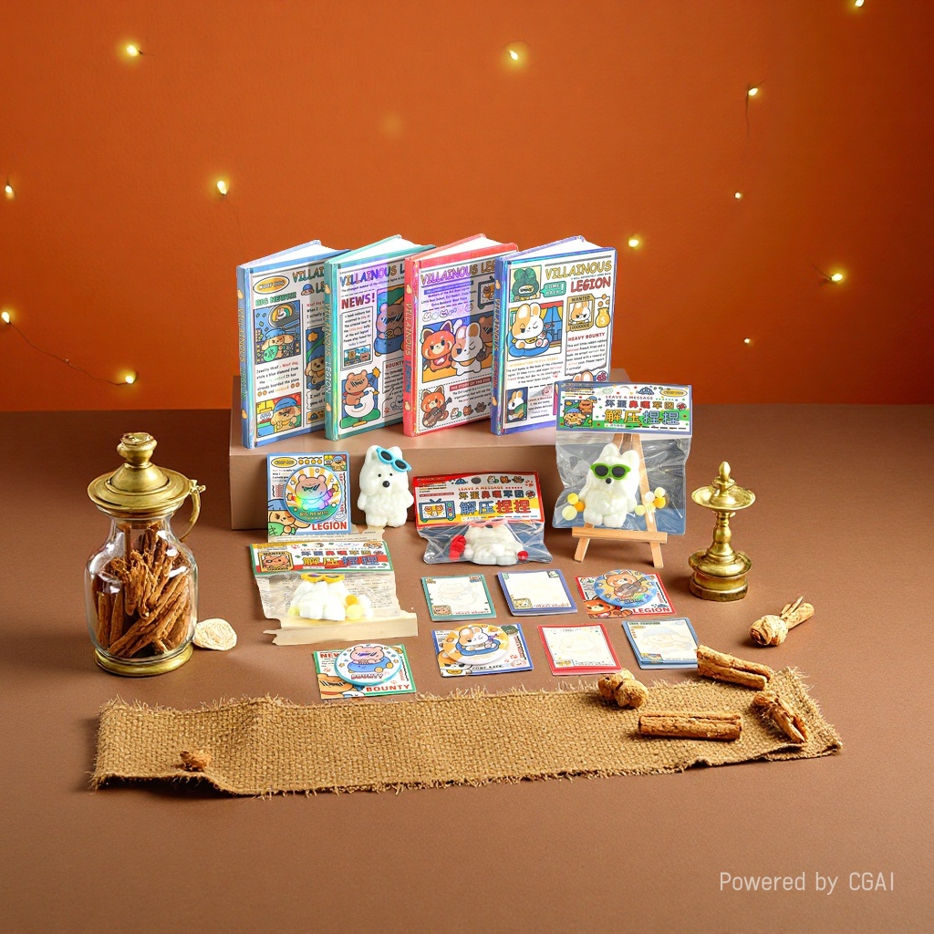 Cartoon Fun Gift Box Set of Bad Guy Nose Ga Application Scenario
