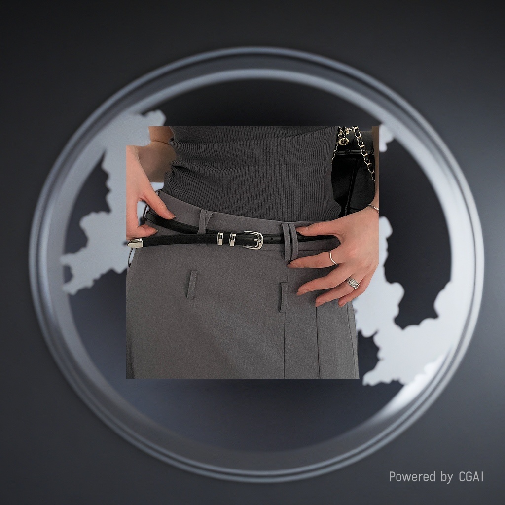 Leather women's fashionable belt, Korean-style versatile jeans for ladies, top layer, cowhide needle buckle belt, factory wholesale 1 Specification image