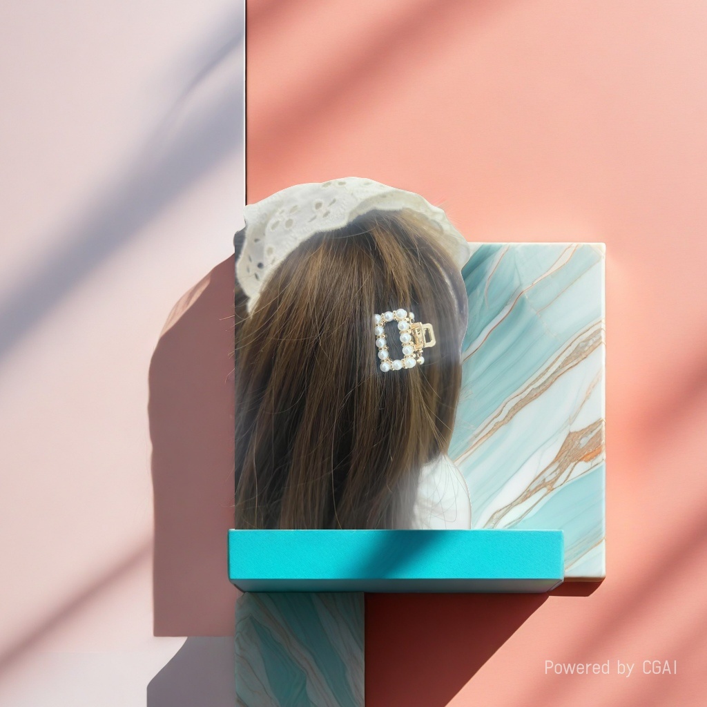 Shark hairpin grab clip hair accessory Large widened anti-slip clip Children's beauty tool 093526110 Specification image