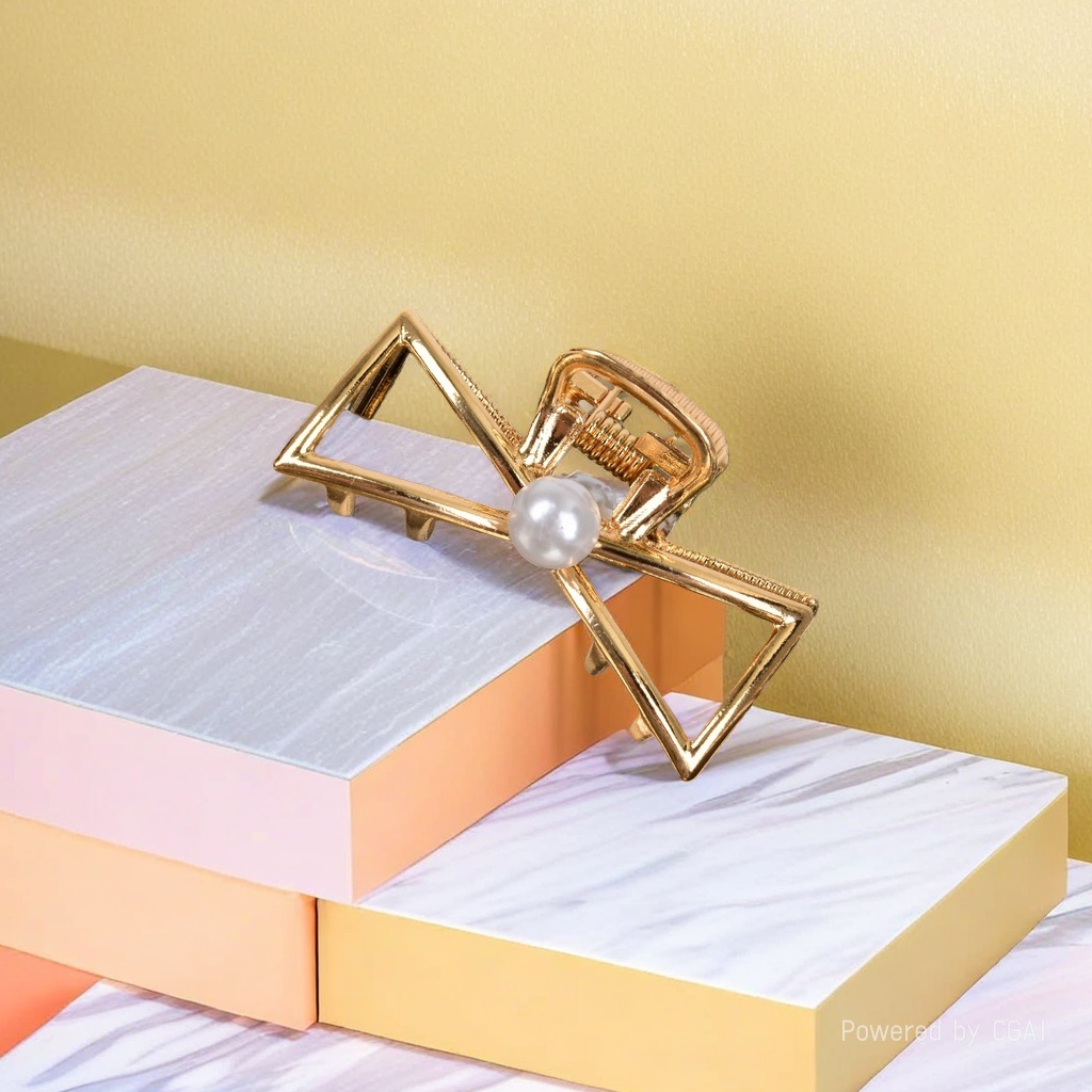 Shark clip, hairpin, hair accessory, large clip, fashionable hair accessory, women's beauty tool 093621364 Application Scenario