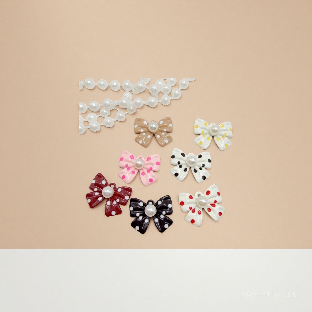 diy bow tie spray paint color contrast 2025 new trendy earrings for women, personalized and versatile ear accessories and jewelry Application Scenario
