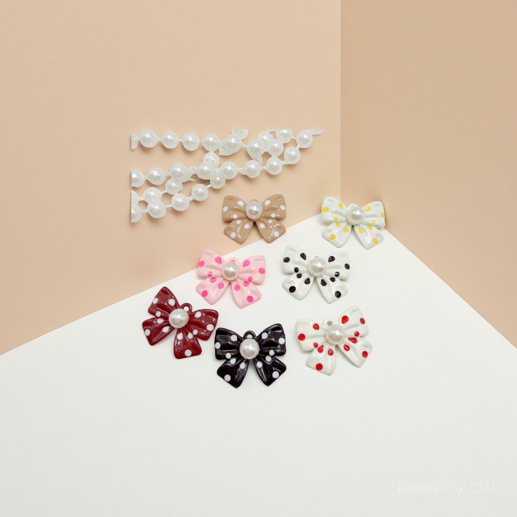 diy bow tie spray paint color contrast 2025 new trendy earrings for women, personalized and versatile ear accessories and jewelry