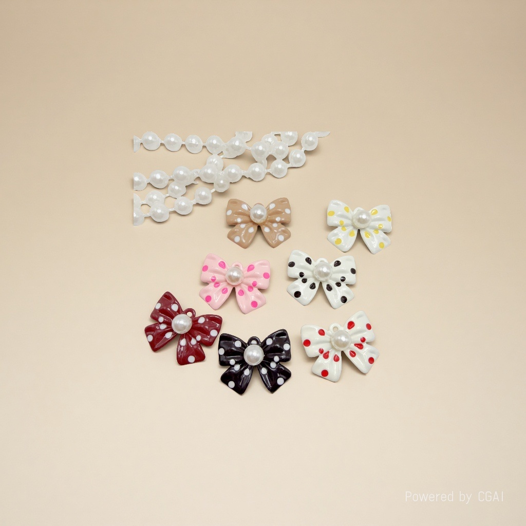 diy bow tie spray paint color contrast 2025 new trendy earrings for women, personalized and versatile ear accessories and jewelry details Picture
