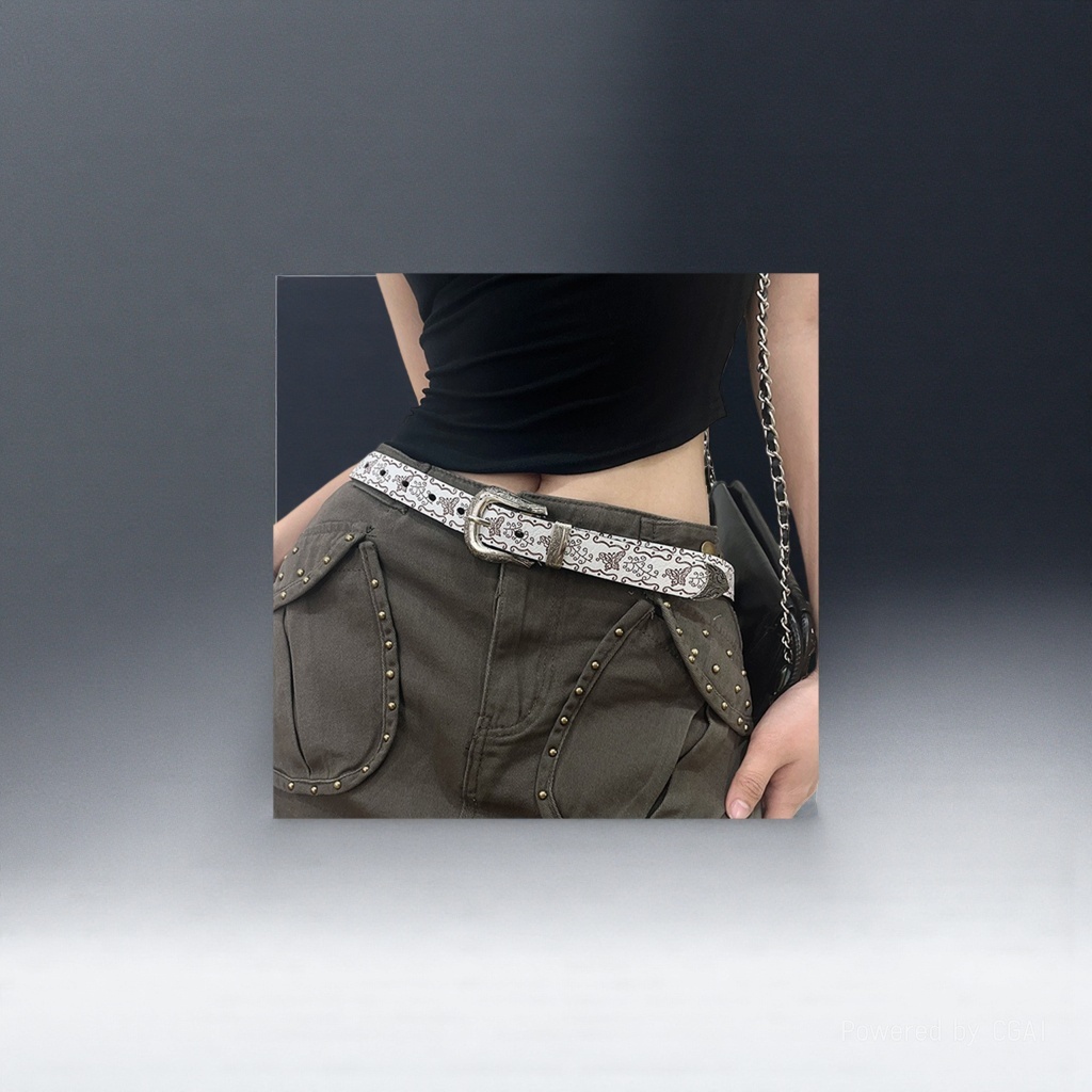 Leather women's fashionable belt, Korean-style versatile jeans for ladies, top layer, cowhide needle buckle belt, factory wholesale 11