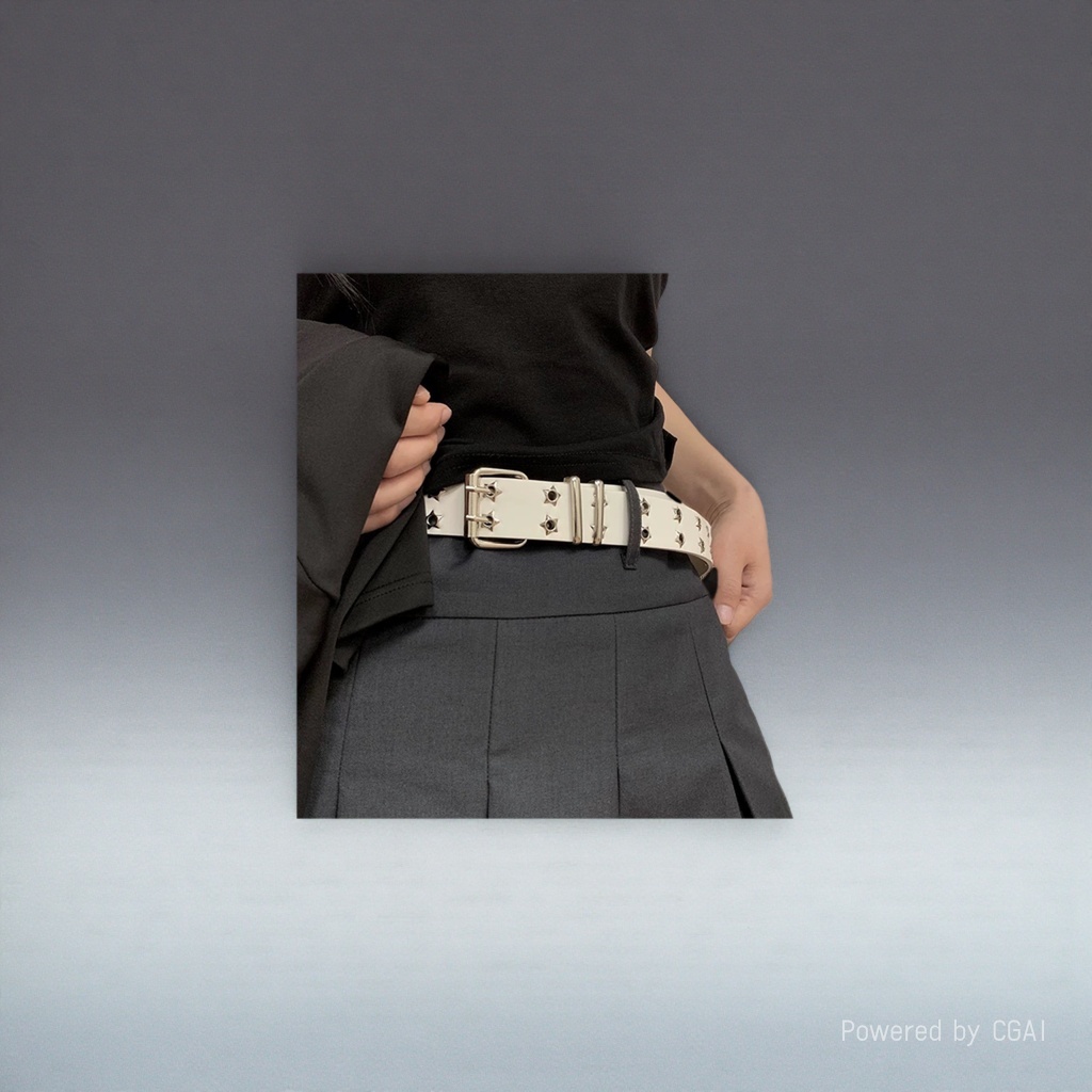Leather women's fashionable belt, Korean-style versatile jeans for ladies, top layer, cowhide needle buckle belt, factory wholesale, 15 Application Scenario