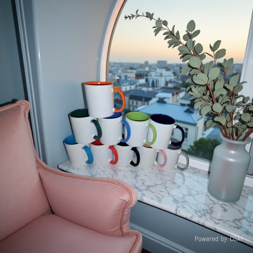 European ceramic cups, mugs, ceramic cups, elegant design, durable Application Scenario