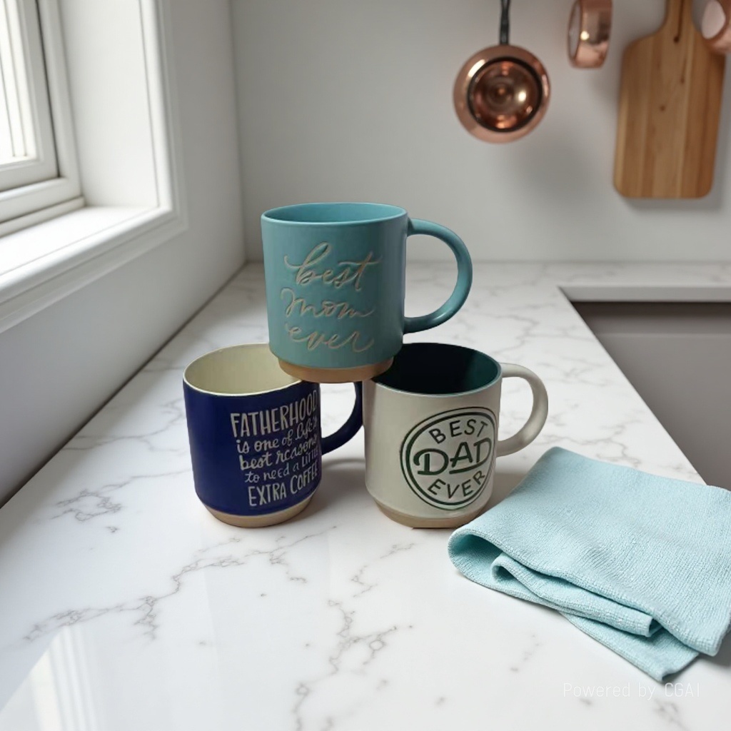 Customized mugs, couple cups, coffee cups and souvenir cups based on samples for export