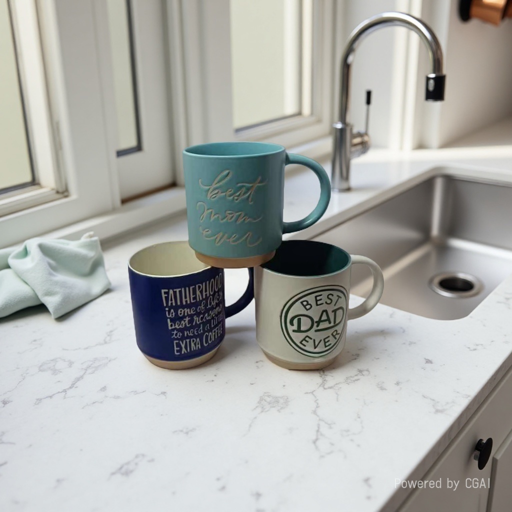 Customized mugs, couple cups, coffee cups and souvenir cups based on samples for export details Picture