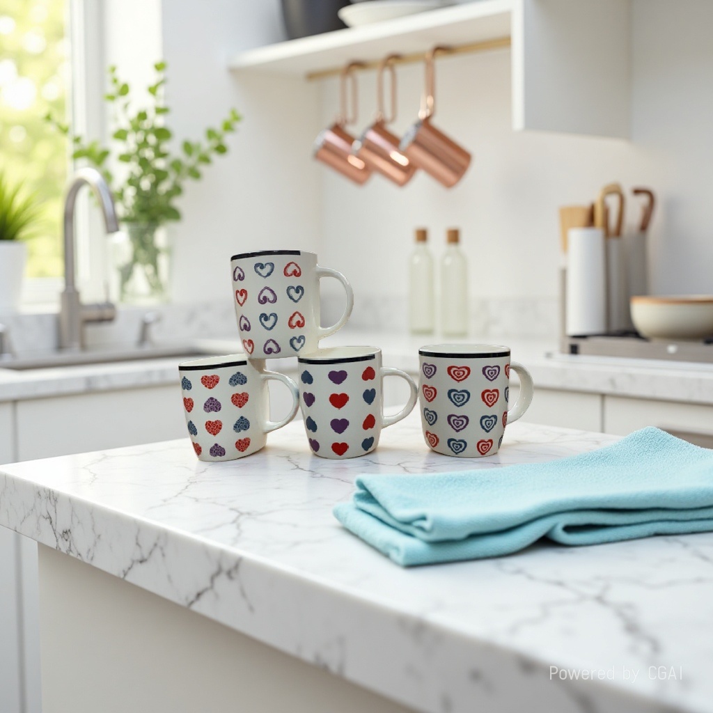 Love mugs, couple cups, household tea cups, coffee cups for export Specification image