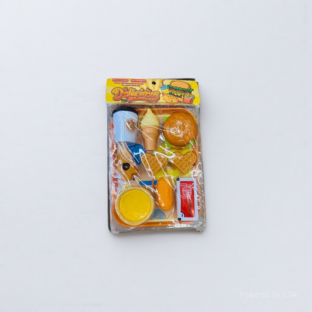 仿真包子捏捏乐儿童食玩微缩食物玩具DIY材料包