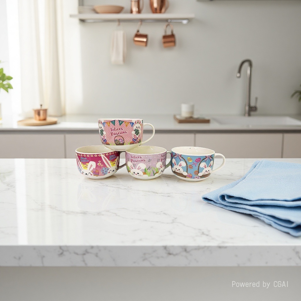 Ceramic cups, printed coffee cups, custom-made samples for export Specification image