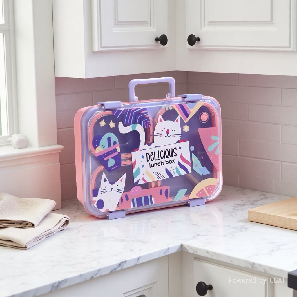 Daily necessities bento boxes, lunch boxes, electric lunch boxes, lunch boxes, fresh-keeping boxes, plastic sealed lunch boxes, student lunch boxes Application Scenario