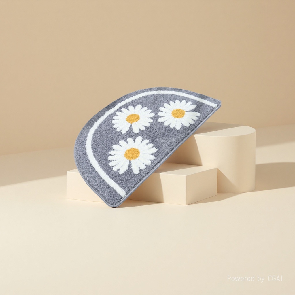 Plush patchwork floor mat, silk ring bottom mat, absorbent floor mat, entrance door floor mat 110033649 Specification image