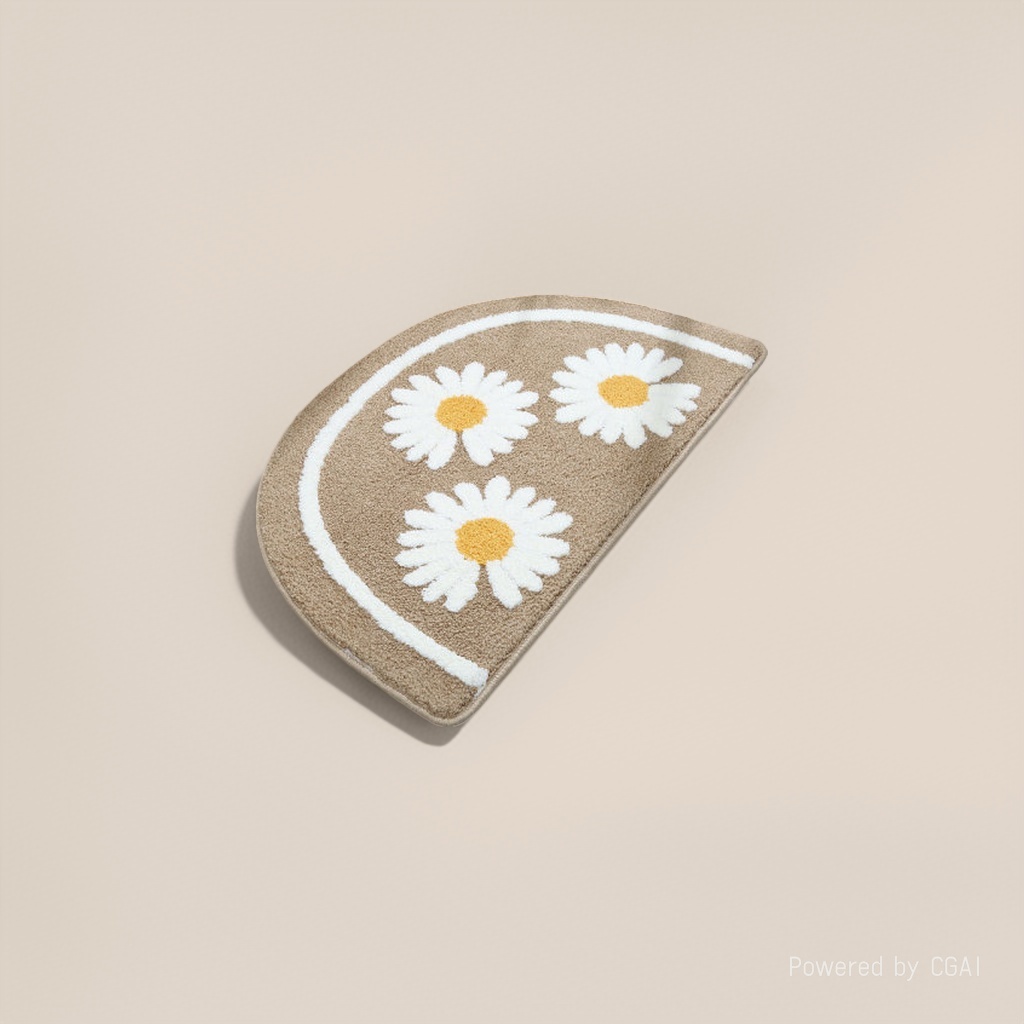 Plush patchwork floor mat, silk ring bottom mat, absorbent floor mat, entrance door floor mat 110632635 details Picture
