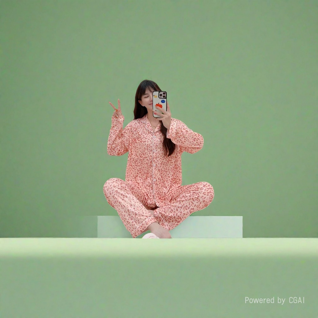 粉色豹纹性感睡衣女吊带裙女士睡衣居家休闲