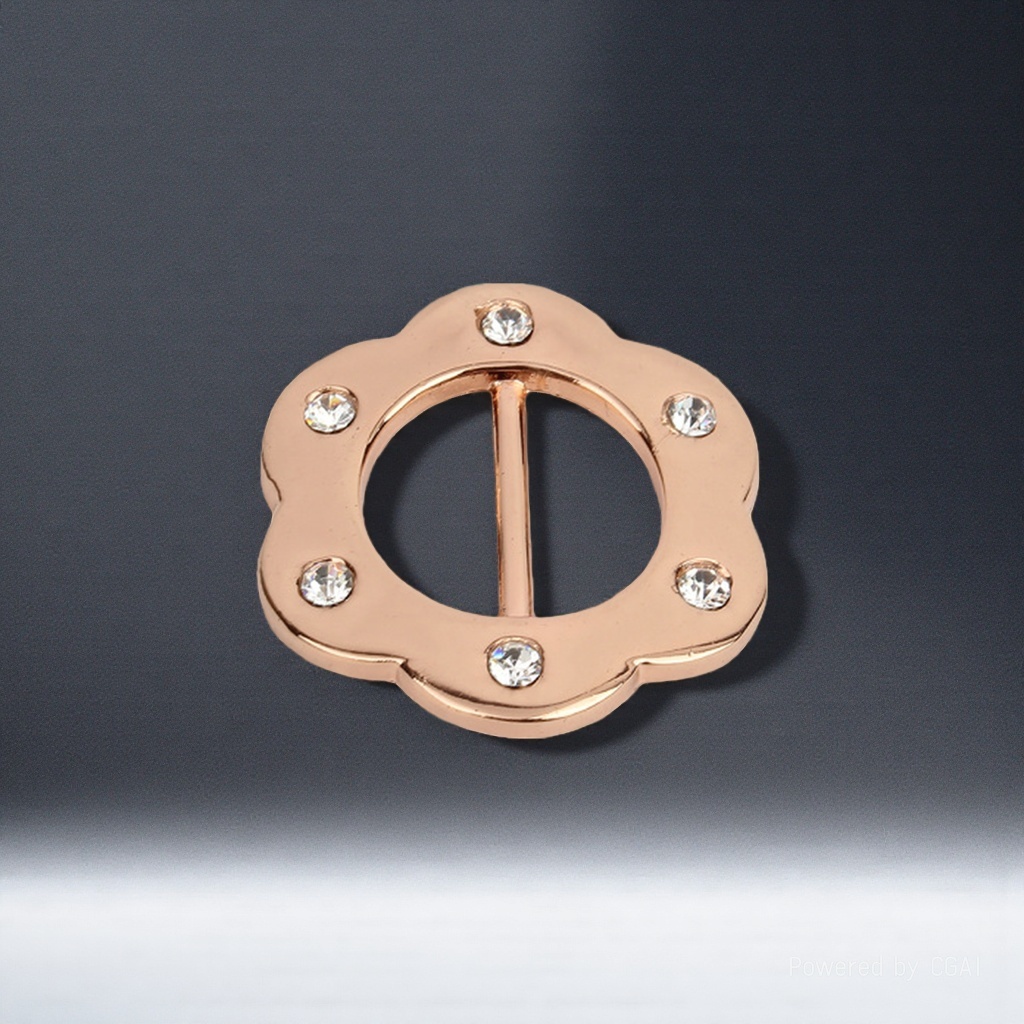 Zinc alloy metal belt buckle, iron wire buckle belt, 18cm, rust-proof and durable