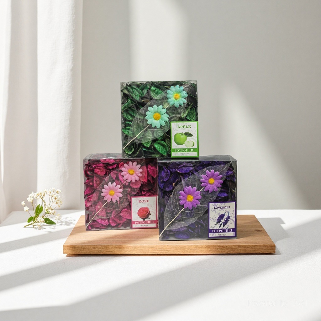 香干花盒 香薰干花桔子味 精品香薰 礼品盒干花 碗料伴手礼