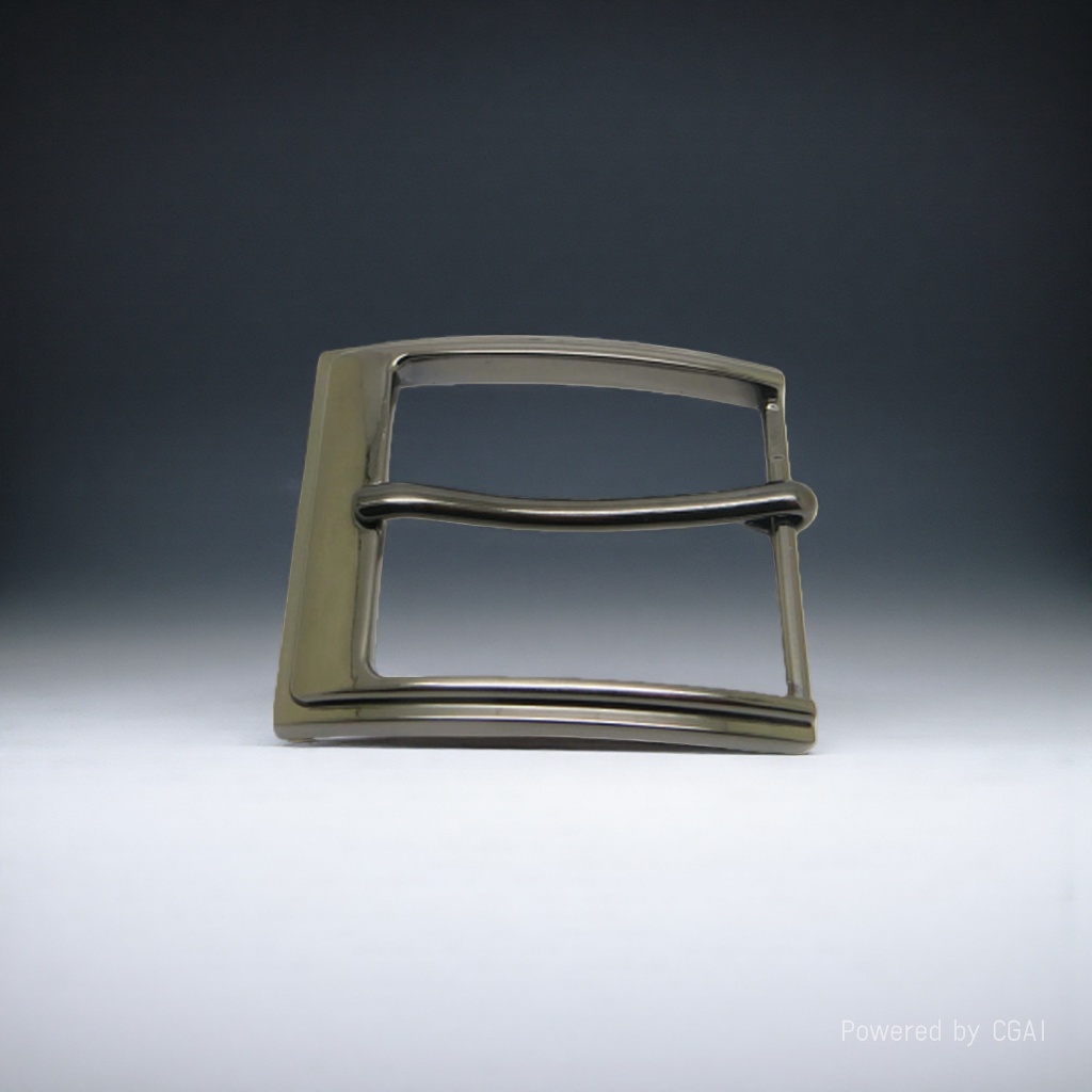 Zinc alloy metal belt buckle, iron wire buckle belt, 180g anti-rust and durable men's belt accessory details Picture