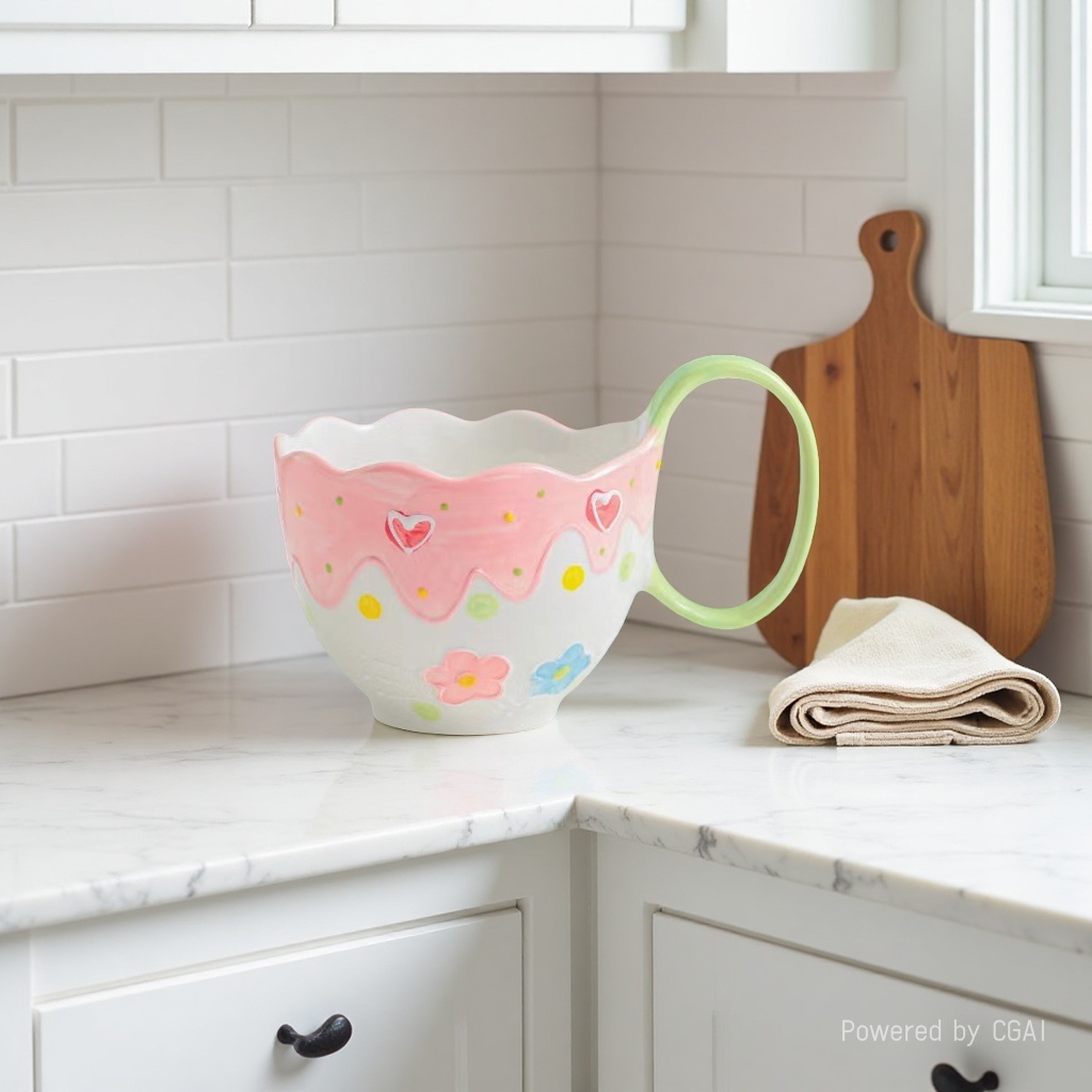 Ceramic cups with simple design, durable and anti-drop for daily use, ceramic water cups, factory direct sales. 162818558 details Picture