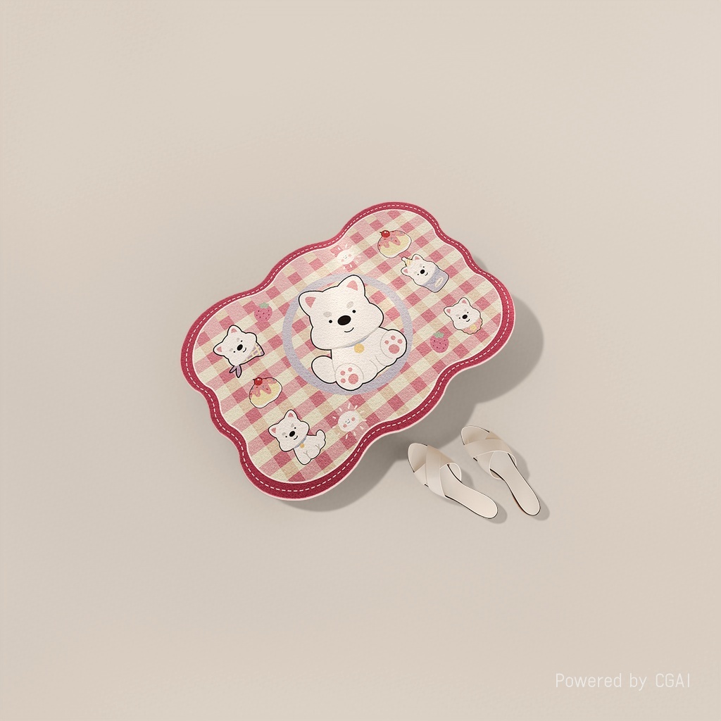 2026 New style plush patchwork combination floor mat, diatom mud hard cushion carpet, soft and anti-slip 163043830 Specification image