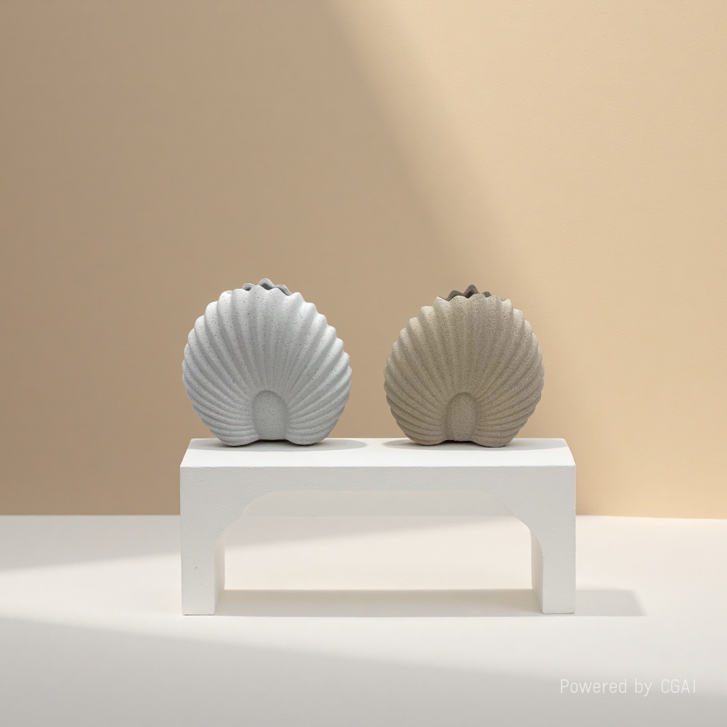 Shell-shaped flowerpots, decorated Roman Columns, spray bottles, folding gardening supplies, sand-glazed vases, large beads for soaking Specification image