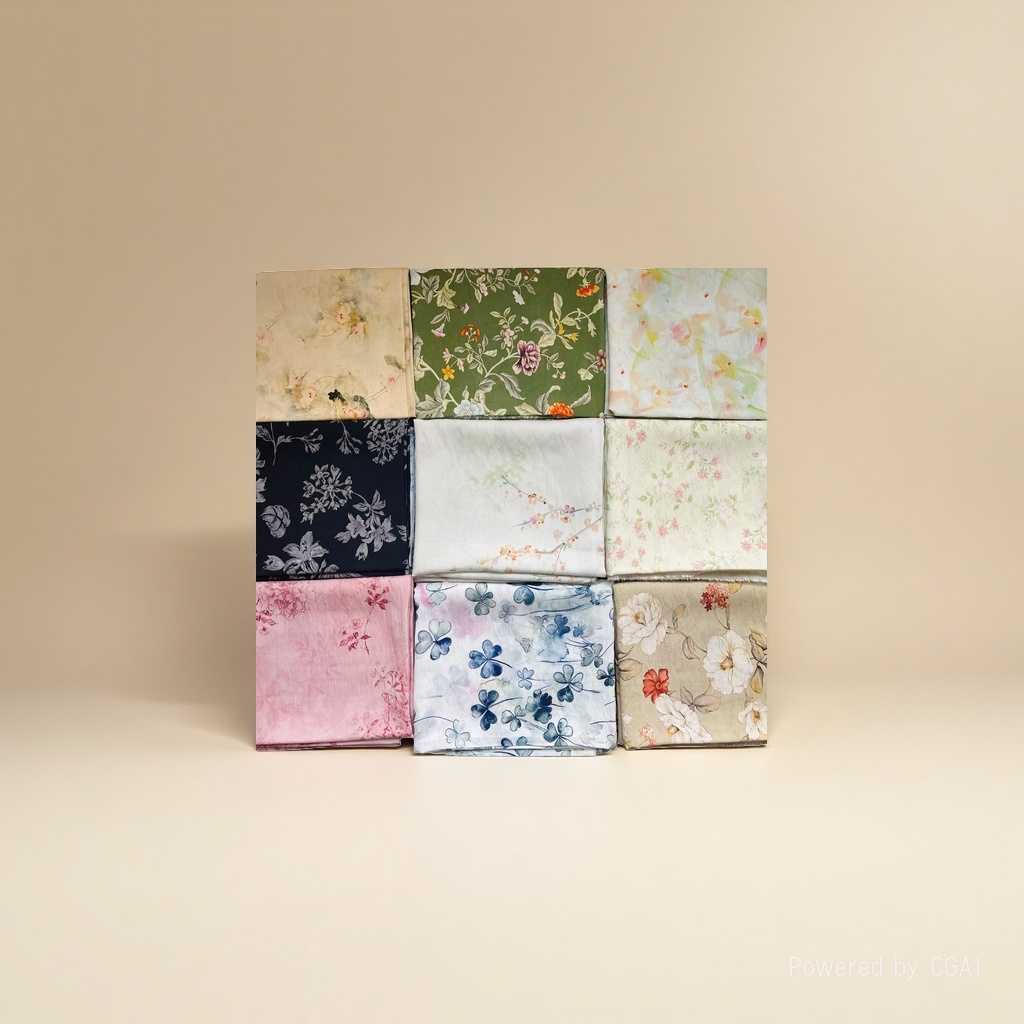 New Chinese-style Tencel linen digital printed fabric, brocade cotton fabric, cheongsam dress, new Chinese-style Hanfu shirt fabric Application Scenario